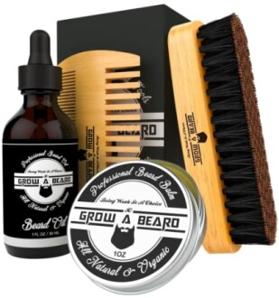 GROW ALPHA BEARD Grooming Kit