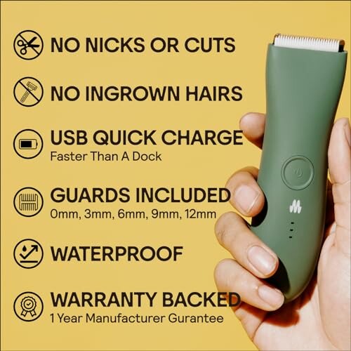 MERIDIAN Body Hair Trimmer