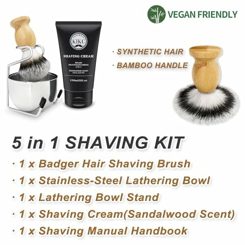5 in 1 Odorless Shaving Kit