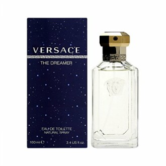 Versace The Dreamer perfume bottle and box